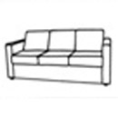 Трехместный диван	1920х830х830 (НАТУРАЛЬНАЯ КОЖА)