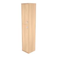 Шкаф высокий узкий левый/правый (1 средняя дверь ЛДСП, 1 низкая дверь ЛДСП) 411х410х1975 / Л.СУ-1.8 Л/Пр