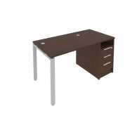 Рабочая станция с опорной тумбой 1412х720х750 / Б.РС-СТП-1.1