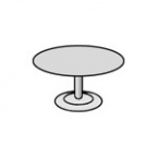 Конференц-стол 100x100x73.5 / СТ97-10